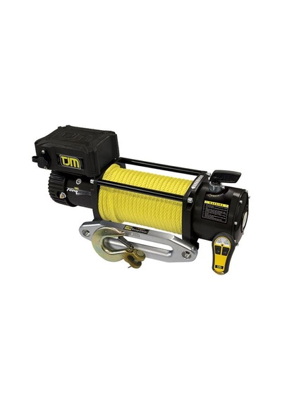 Tjm Torq 12000lb Sentetik Halatlı Uzaktan Kumandalı Vinç 12v