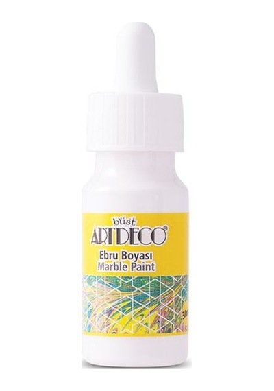 Artdeco Ebru Boyası 19 Beyaz