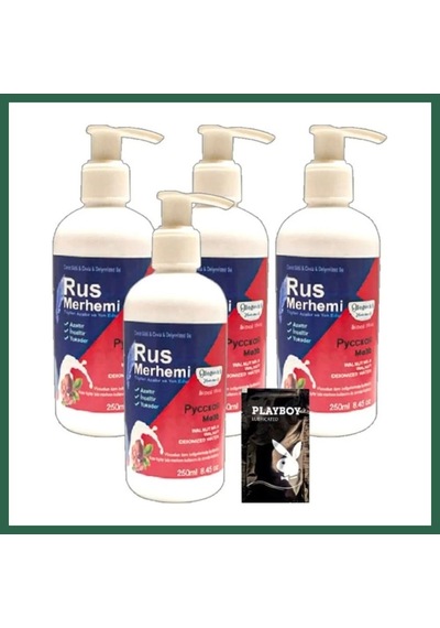 Bezos Süper Playboy 4lüx 250 Ml Tüy Dökücü Krem Ceviz Sütlü & Cevizli Rus Merhemi + Yanında Jel Bzs01