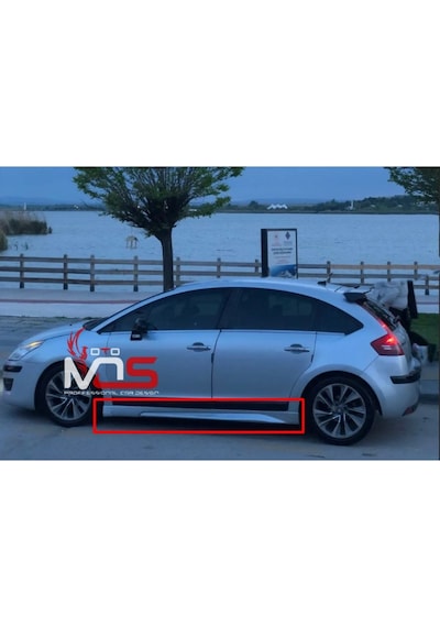 Citröen C4 Gt Marşpiyel Uyumlu Sağ Sol Takım Fiberglass Boyasız