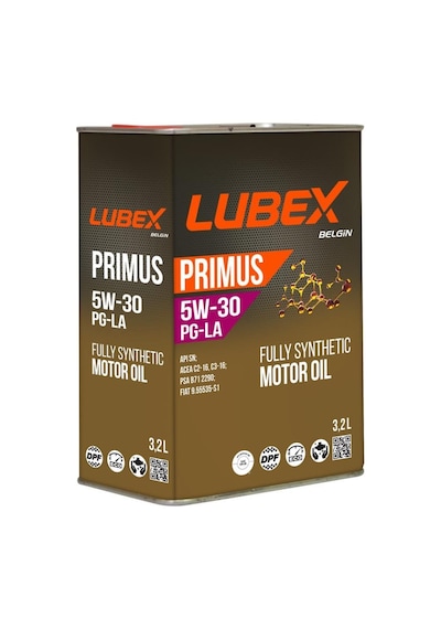 Lubex Primus 5W-30 Pg-La Dpf Partiküllü Tam Sentetik Motor Yağı 6 x 3.2 L