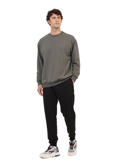 Kinetix Sweatshirt Erkek Haki Mb 16sn90 C Sw