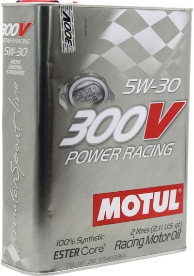 Motul 300V Power Racing 5W-30 Tam Sentetik Racing Motor Yağı 4 x 2 L