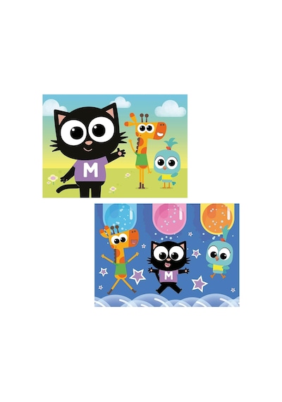 Educa 2x20 Parça Milo Kız Ve Erkek Çocuk Puzzle - 3-5 Yaş - 19541 1 Adet