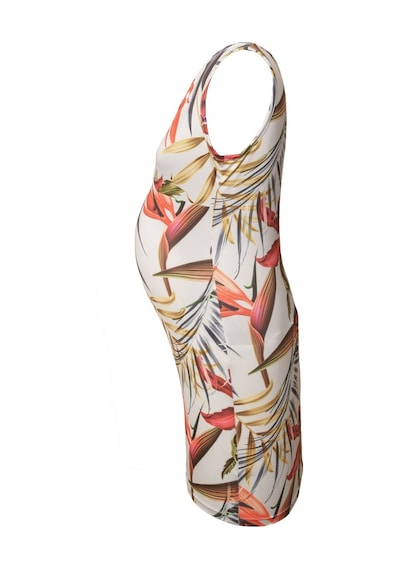 Luvmabelly Maternity 5504 Çiçekli Lohusa Emzirme Elbise-çok Renkli
