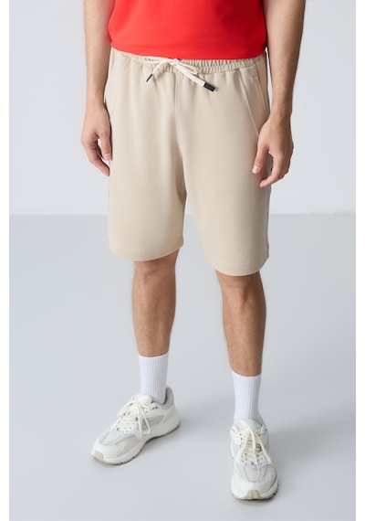 Air Jones Tommy Life Bej Pamuklu Kalın Yumuşak Dokulu Standart Fit Basic Erkek Şort - 81278 Bej Air Jones Tommy Life Bej Pamuklu Kalın Yumuşak Dokulu Standart Fit Basic Erkek Şort - 81278 Bej