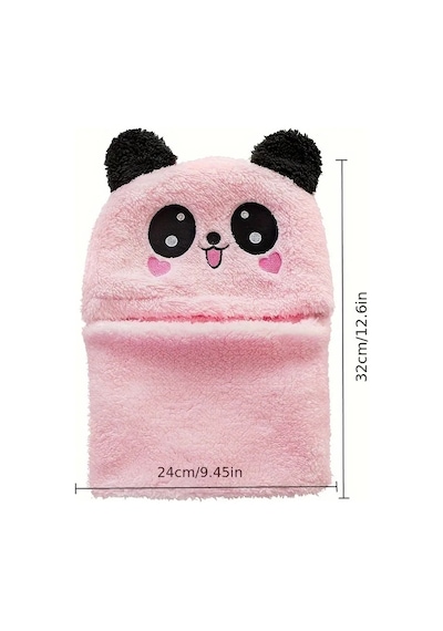 Eleven Markets Kız Çocuk Kulaklı Bere Boyunluk Takım Sevimli Tavşan Desenli Polar Kışlık Şapka & Atkı, 3-9 Yaş Beyaz Eleven Markets Kız Çocuk Kulaklı Bere Boyunluk Takım Sevimli Tavşan Desenli Polar Kışlık Şapka & Atkı, 3-9 Yaş Beyaz