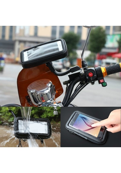 Hadron Motorsiklet Telefon Tutucu 6"
