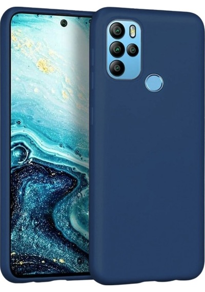 General Mobile GM 21 Pro Uyumlu Silikon Kılıf - Esnek Tam Koruma Pastel Renk Kapak - Lacivert