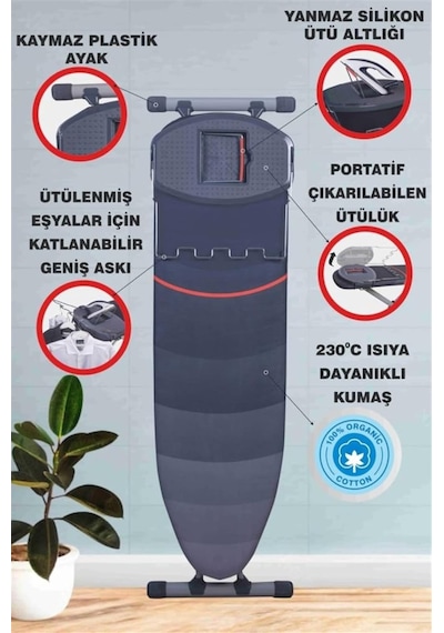 Devecioğlu Harbinger Mm151 Ultraboard Ütü Masası Genel