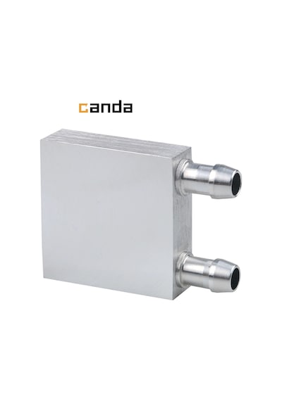 Alüminyum Sıvı Su Cpu Isıtma Soğutma Bloğu 40X40Mm