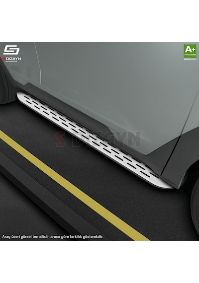 S-dizayn Hyundai Tucson 3 Oem Still Proline V1 Aluminyum Yan Basamak 173 Cm 2015-2020