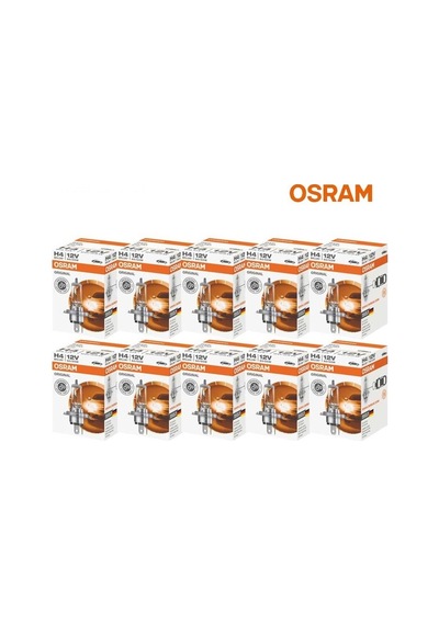 10 Adet Osram H4 Far Ampulü Germany