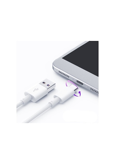 Usb C Tipi Süper Hızlı Huawei Kablo Veri Transferi Şarj Kablosu