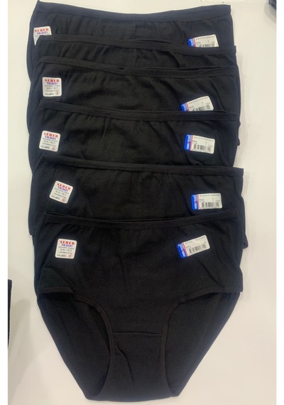 Kadın 12'li Paket Yıldızı Bato Siyah