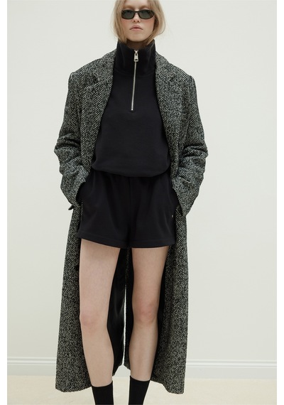 Suud Collection Siyah Low Oversize Sweatshirt