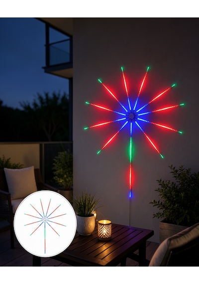 Uygulama Destekli Rgb Led Duvar Aydınlatması Uczzzdp226ışık-9-1 Çok Renkli