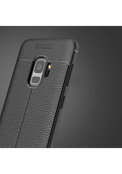 Samsung Galaxy Uyumlu S9 Kilif Deri Tarzi Niss Silikon Case 389468334