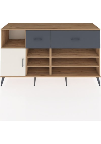 Hyperion Konsol 6 Raflı 2 Çekmeceli Tek Kapaklı 176x44x99 Çam-ay Çam-aytaşı/antrasit Hyperion Konsol 6 Raflı 2 Çekmeceli Tek Kapaklı 176x44x99 Çam-ay Çam-aytaşı/antrasit