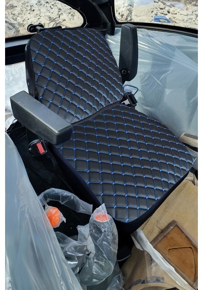 New Holland Traktör Koltuk Kılıfı Td Grubu-td 65,75,80,90,100,110-siyah Deri