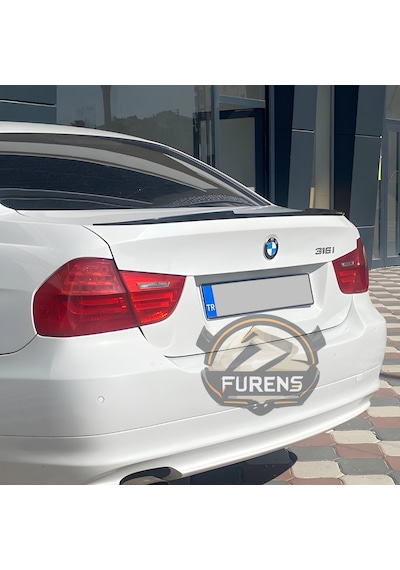 Bmw E90 318 320 325 330 Bagaj Üstü Yarasa Spoiler Piano Black 2006-2012
