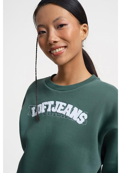 Kadın Sweatshirt Lf2033807 Yeşil