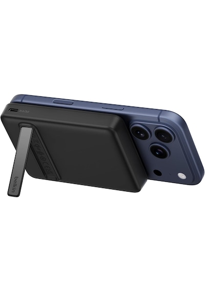 Belkin Boostcharge 10000 Mah İnce Manyetik Stantlı Power Bank, Siyah