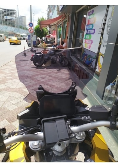 Zeus Motor 2020-2025 Bmw F 900 Xr Uyumlu Uzun Ön Cam Koyu Füme