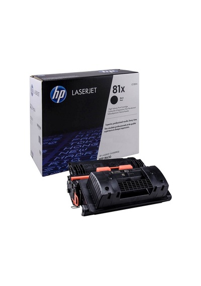 Hp 81X-Cf281X Yüksek Kapasiteli Siyah Toner M630Dn