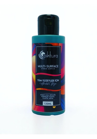 Piktura Akrilik Multisurface Boya 120ml Derin Yeşil Derin Yeşil