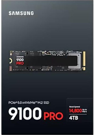4 Tb 9100 Pro Samsung Nvme M2 Mz-vap4t0bw Pcıe 14800-13400 Mb/s Samsung Tr Garantılı