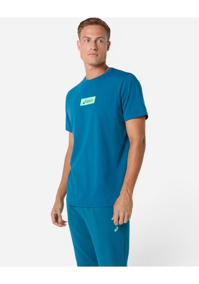Asics Asıcs Chest Logo Tee Erkek Yeşil Kısa Kollu Tshirt 2031f333-400