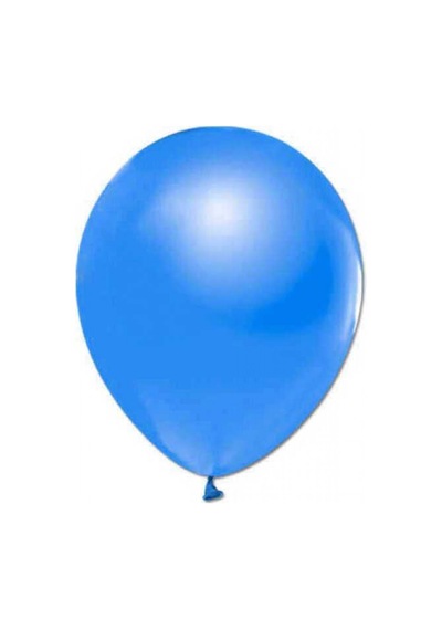 Balon Metalik 12 İnc Lacivert Pk10 Çok Renkli