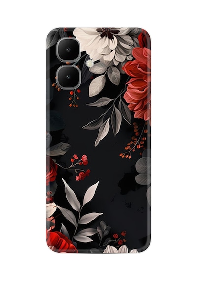 Infinix Smart 10 Kılıf Boutique Baskılı Resimli Non Flowers Pcode -001