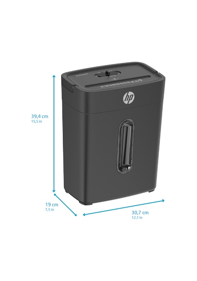 Hp Oneshred 6 CC Evrak İmha Makinesi / Kağıt Kırpma Makinesi - Çapraz/Konfeti Kesim - 5 x 14 MM-14 L