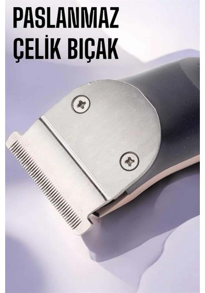 Paslanmaz Çelik Bıçaklı Hassas Çelik Bıçaklı Tıraş Makinesi -