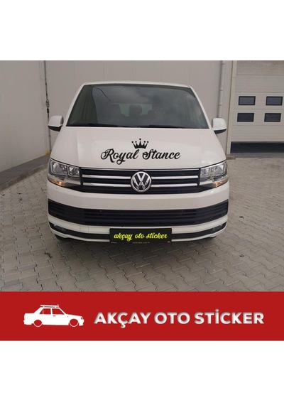 Royal Stance Sticker Taç Sticker Araba Aksesuarı Royal Oto Sticke