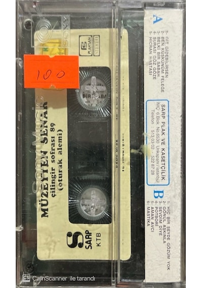 Plak Değildir Kaset Tir Müzeyyen Senar Çilingir Sofrası 89 Otu