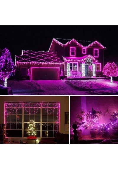 Techtic Noel Yılbaşı Ağacı Işığı Solar 100 Led Güneş Enerjili Ip6