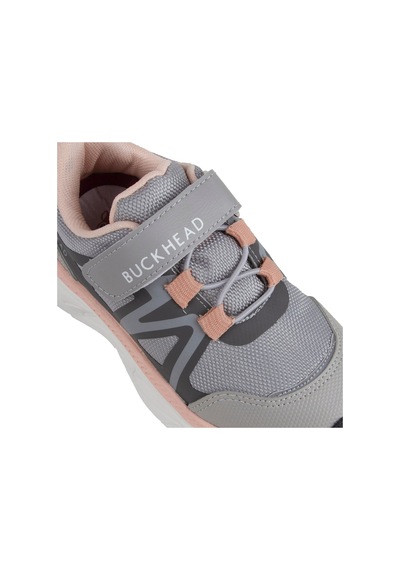Buckhead Dakota Kız Çocuk Gri Cırtlı Günlük Ayakkabı Buck4498-grey Çok Renkli
