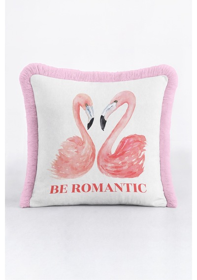 Tropik Flamingo Romantik Desenli Saçaklı Yastık Kılıfı-zarif Kuş Bohem Pembe Püsküllü Kırlent Kılıfı Yalın Düş Lime Tropik Flamingo Romantik Desenli Saçaklı Yastık Kılıfı-zarif Kuş Bohem Pembe Püsküllü Kırlent Kılıfı Yalın Düş Lime