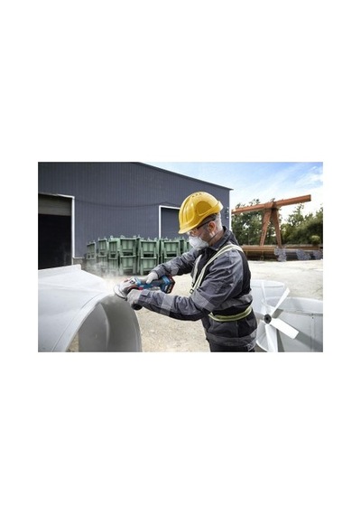 Akülü Taşlama Makinesi 1100 W Devir Ayarı İle Mavi Renkli Güçlü