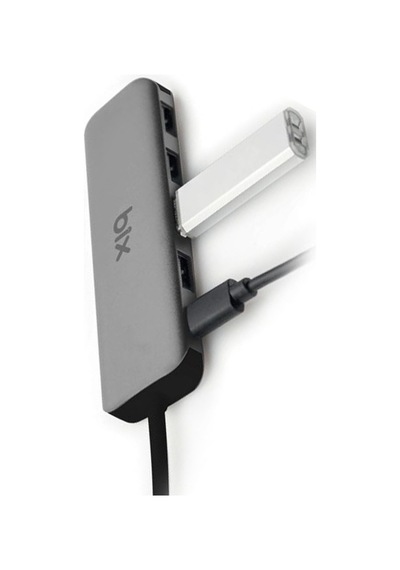 Bix Type-C Pd 4 Portlu Usb 3.0 Dönüştürücü Hub