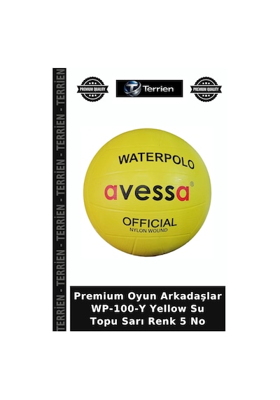 Premium Oyun Arkadaşlar Wp-100-y Yellow Su Topu Sarı Renk 5 No