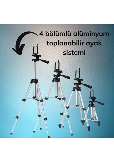 Profesyonel Fotoğraf Makinası Tripodu