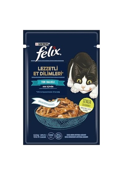 Lezzetli Dilimler Tonlu 80 Gr Tekli Paket 100 G