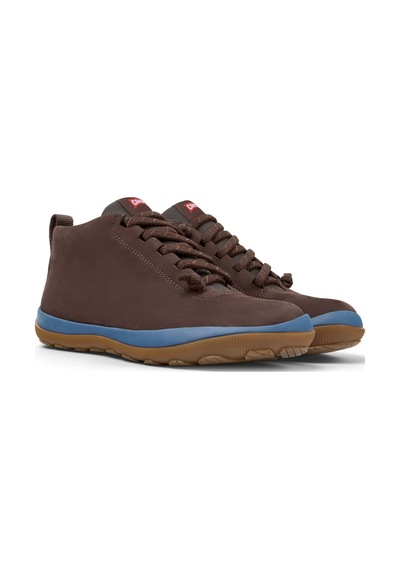 Camper Peu Pista Gm Kadın Bot K400481-026 Koyu Kahverengi