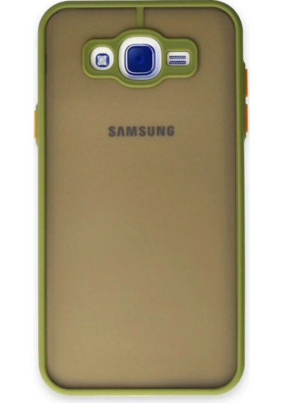 Newface Samsung Galaxy Uyumlu J7 Kılıf Montreal Silikon Kapak - Semeglbl - 28 Açık Yeşil