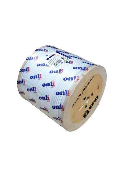 Onli Rg6u6 112 Tel 1.02 Ccs/al Anten Kablosu 500mt / Beyaz