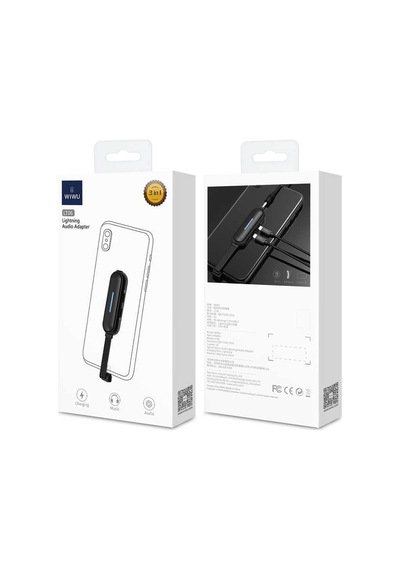 Wiwu Lt06 Lightning Ses Adaptörü Gümüş